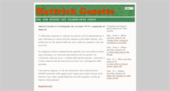Desktop Screenshot of hattrickgazette.org