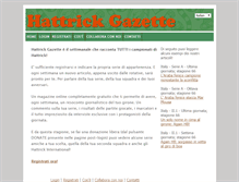 Tablet Screenshot of hattrickgazette.org